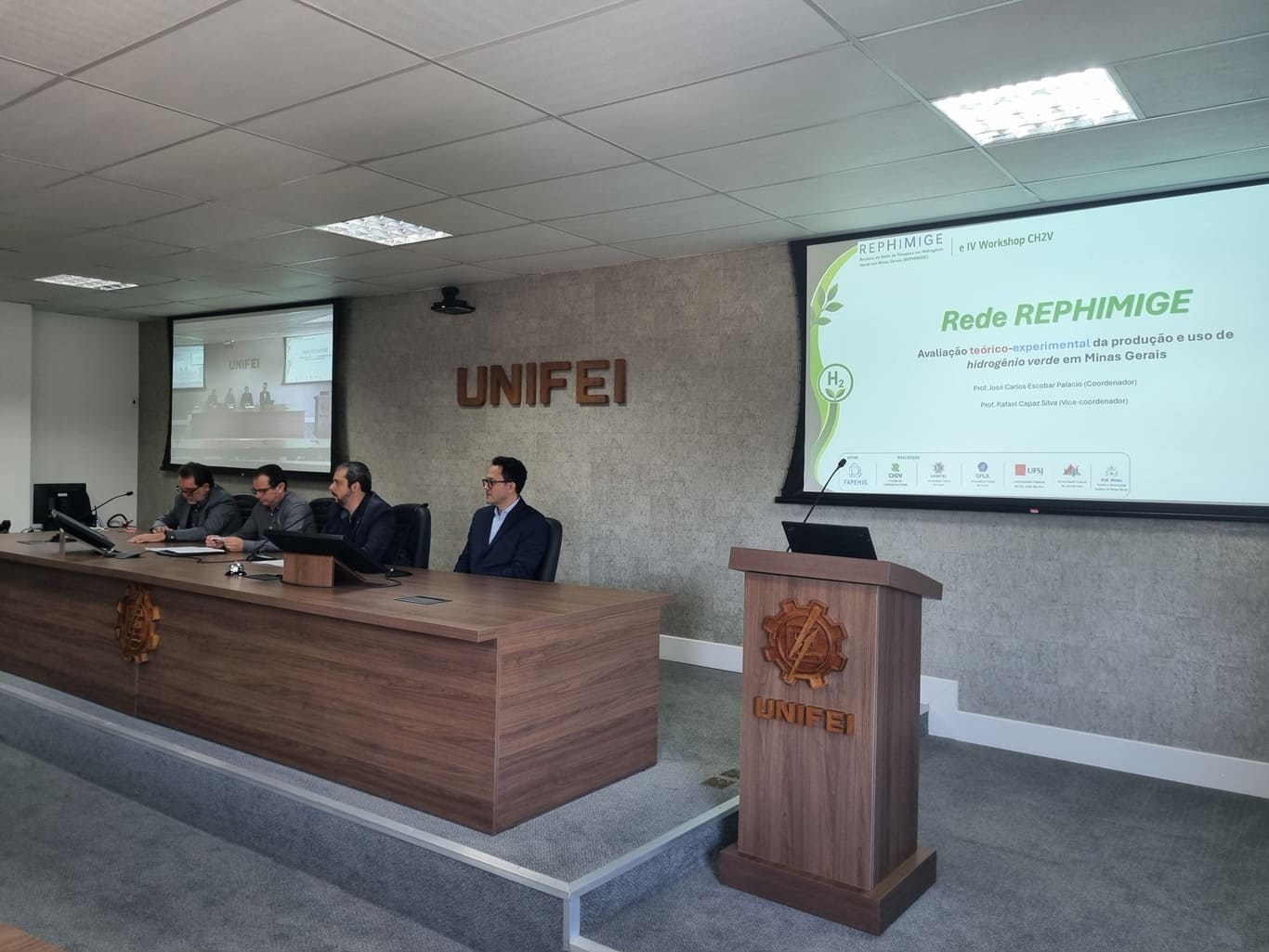 Reunião da REPHIMIGE e IV Workshop CH2V reúnem especialistas para discutir os avanços do hidrogênio verde em Minas Gerais