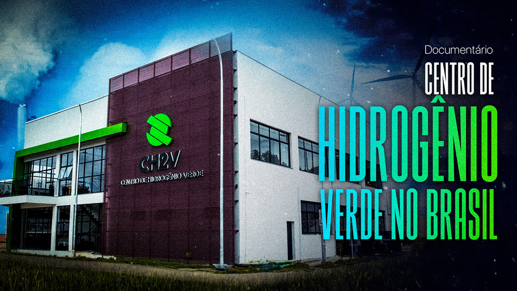 Capa do documentário sobre o futuro da matriz brasileira com infraestrutura de hidrogênio verde